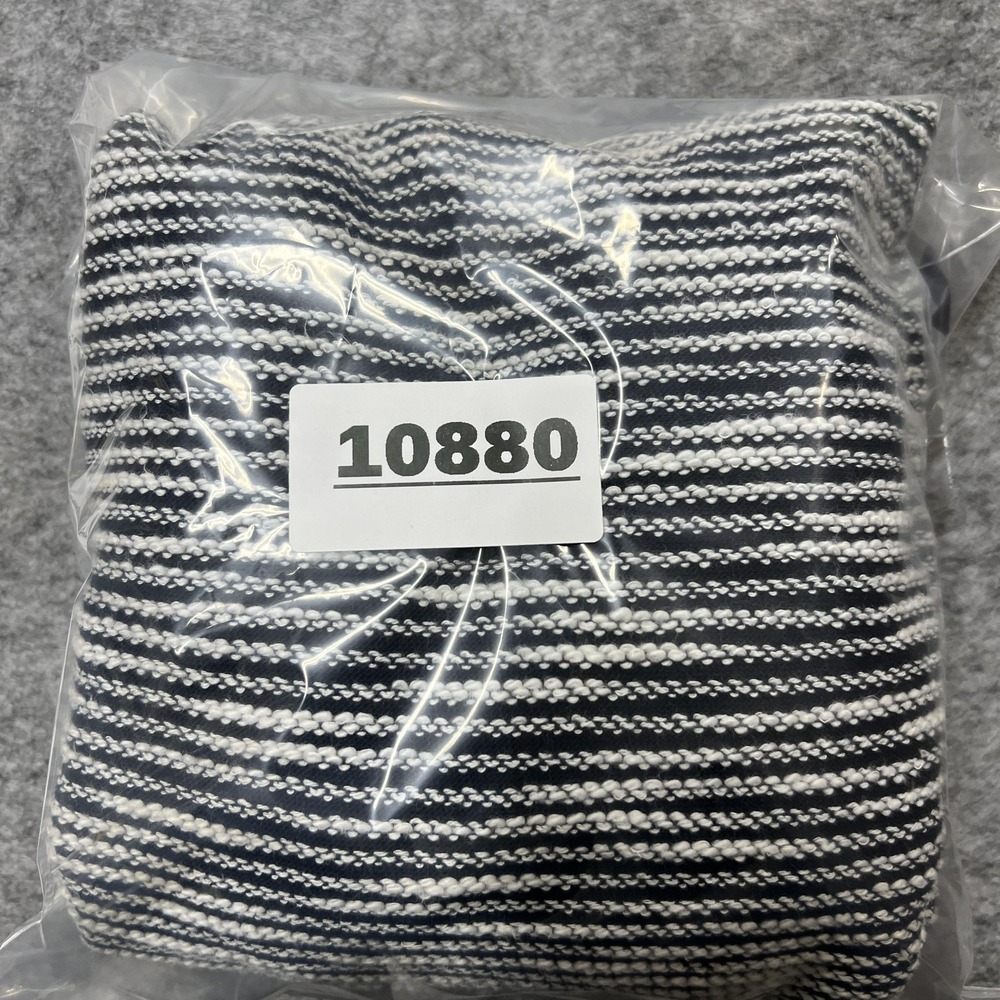 J Jill Sweater Womens Petite Large Blue Stripe Knit Crewneck Pullover Top Preppy - Picture 15 of 15